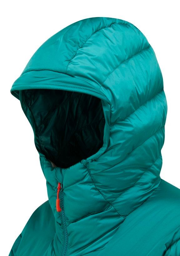 Жіноча зимова куртка Rab Nebula Pro Jacket Wmns, STORM GREEN, 12 (821468973930)