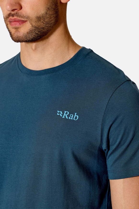 Футболка чоловіча Rab Stance Strata Tee, Ecru, M (RB QCC-43-ECR-MED)