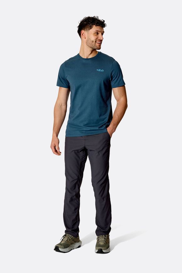 Футболка чоловіча Rab Stance Strata Tee, Ecru, M (RB QCC-43-ECR-MED)