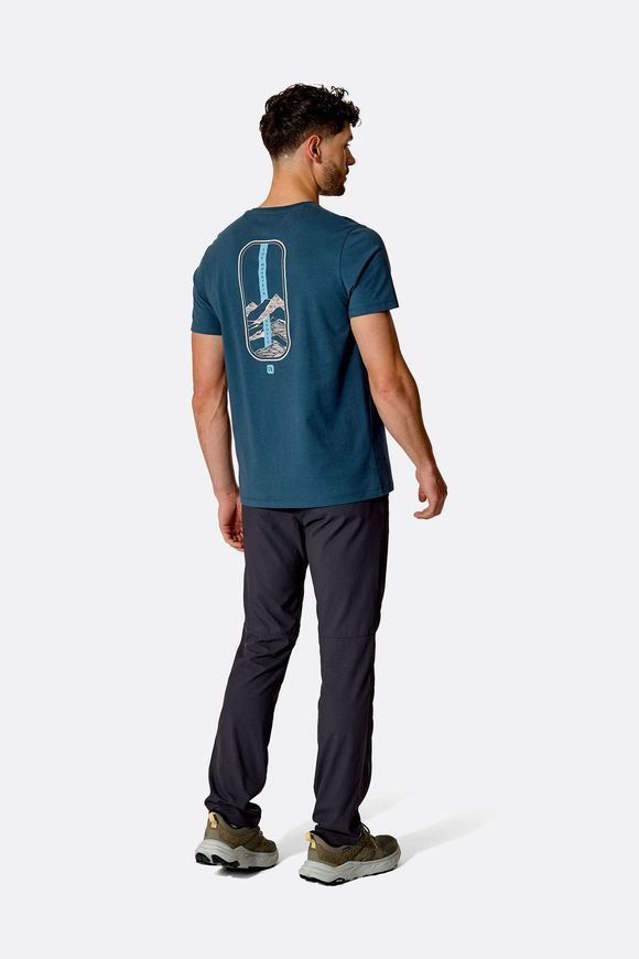 Футболка чоловіча Rab Stance Strata Tee, Ecru, M (RB QCC-43-ECR-MED)