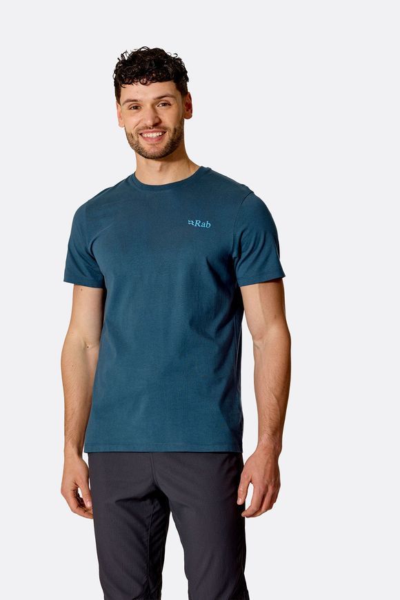 Футболка чоловіча Rab Stance Strata Tee, Ecru, M (RB QCC-43-ECR-MED)
