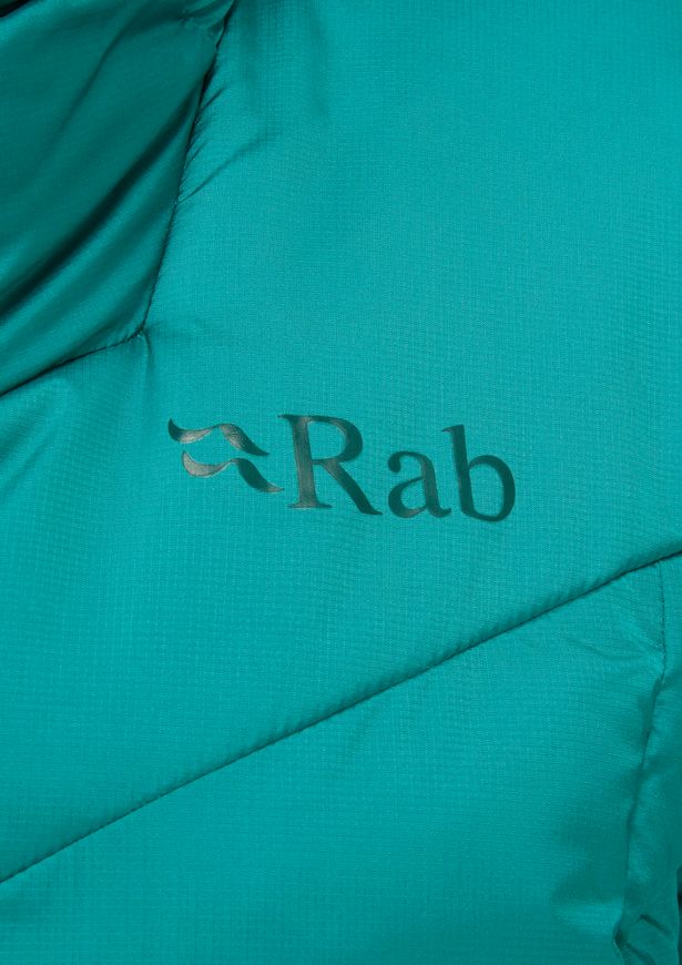 Жіноча зимова куртка Rab Nebula Pro Jacket Wmns, STORM GREEN, 12 (821468973930)