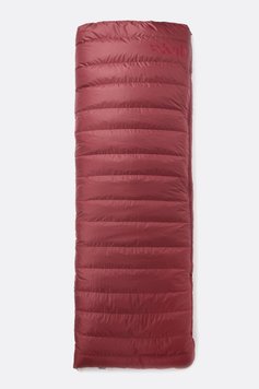 Спальний мішок Rab Outpost 700 Regular, (-5°C), 190 см - Left Zip, Oxblood Red (QSD-20-OXB-REG-LZ)