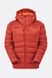 Зимова жіноча куртка Rab Cirrus Ultra Hoody Wmns, Tuscan Red, 08 (QIP-22-TRD-08)