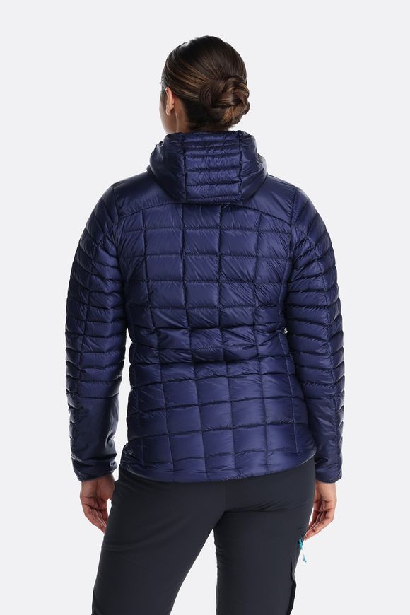 Легкий жіночий пуховик Rab Mythic Alpine Light Jacket Wmns, Orion Blue, 14 (QDB-48-ORB-14)