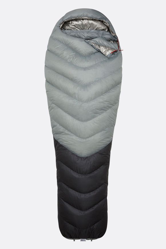 Спальний мішок Rab Mythic Ultra 360 Regular, (-8°C), 185 см - Left Zip, Cloud/Graphene (QSI-43-CGR-REG-LZ)