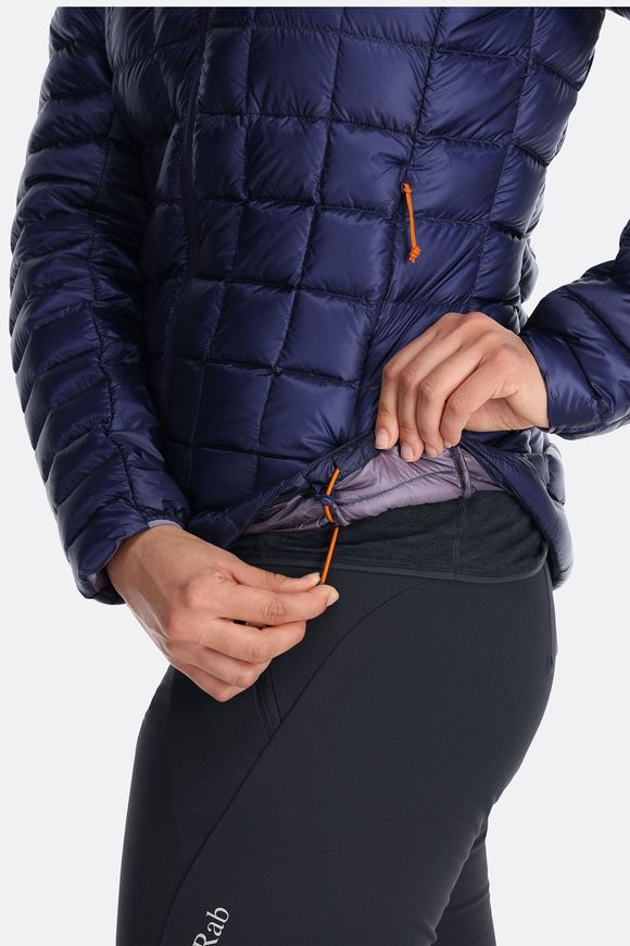 Легкий жіночий пуховик Rab Mythic Alpine Light Jacket Wmns, Orion Blue, 14 (QDB-48-ORB-14)