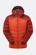 Зимова чоловіча куртка Rab Cirrus Ultra Hoody, Tuscan Red/Dark Horizon, SML (QIP-21-TUD-SML)