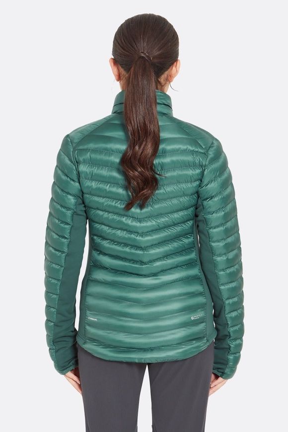 Демісезонна куртка жіноча Rab Cirrus Flex Jacket Wmns, Tempest Blue, 10 (QIP-34-TMB-10)