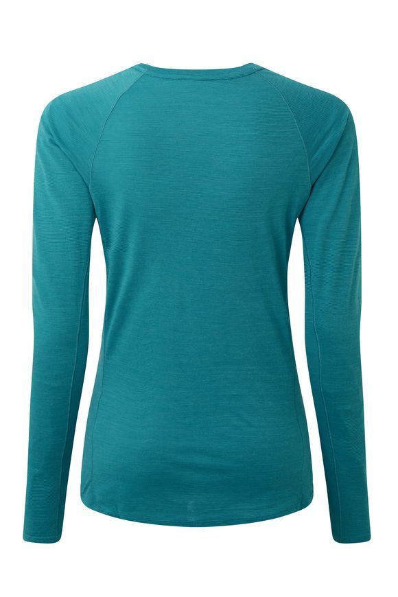 Футболка з довгим рукавом жіноча Rab Forge LS Tee Wmns, AQUAMARINE, 8 (821468937376)