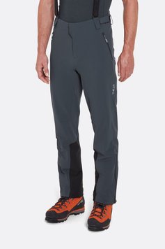 Штани чоловічі Rab Ascendor Alpine Pants, Ebony, Short, 30 (QFU-80-EBN-30-SH)