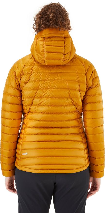 Легкий жіночий пуховик Rab Microlight Alpine Jacket Wmns, DARK BUTTERNUT, 14 (821468981898)