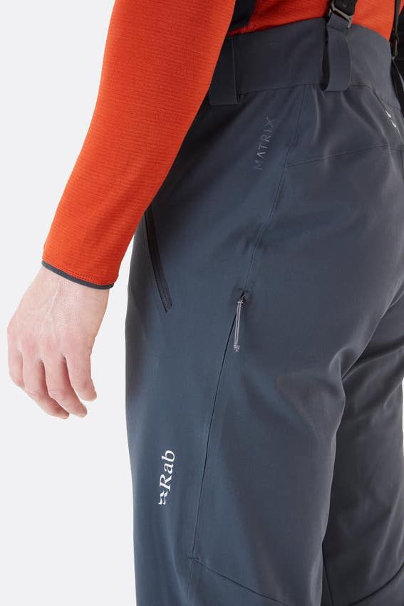 Штани чоловічі Rab Ascendor Alpine Pants, Ebony, Short, 30 (QFU-80-EBN-30-SH)