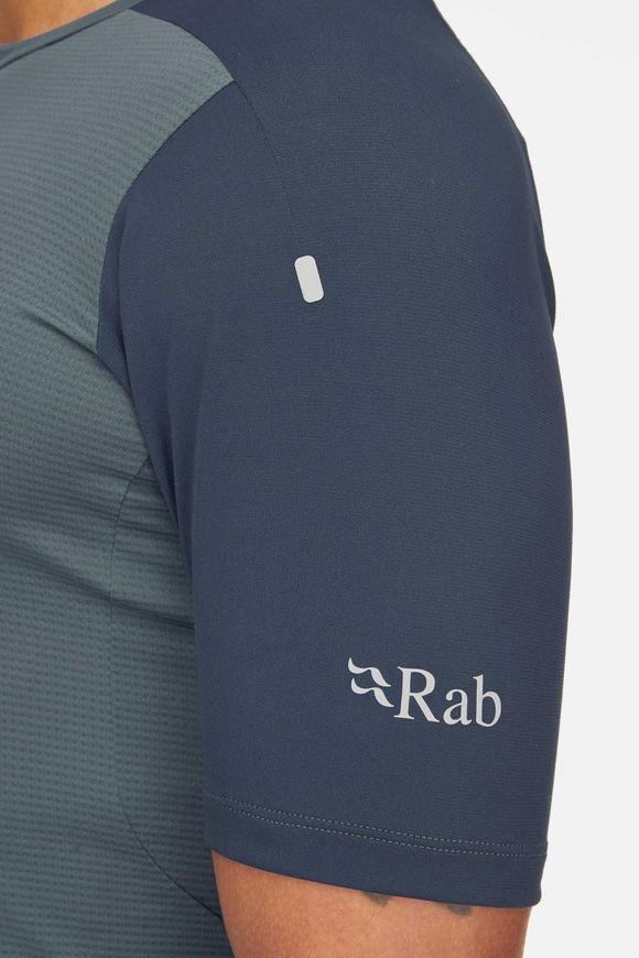 Джерсі чоловіче Rab Cinder Tract Jersey, Tempest Blue/Orion Blue, XXL (QCB-93-TBO-XXL)