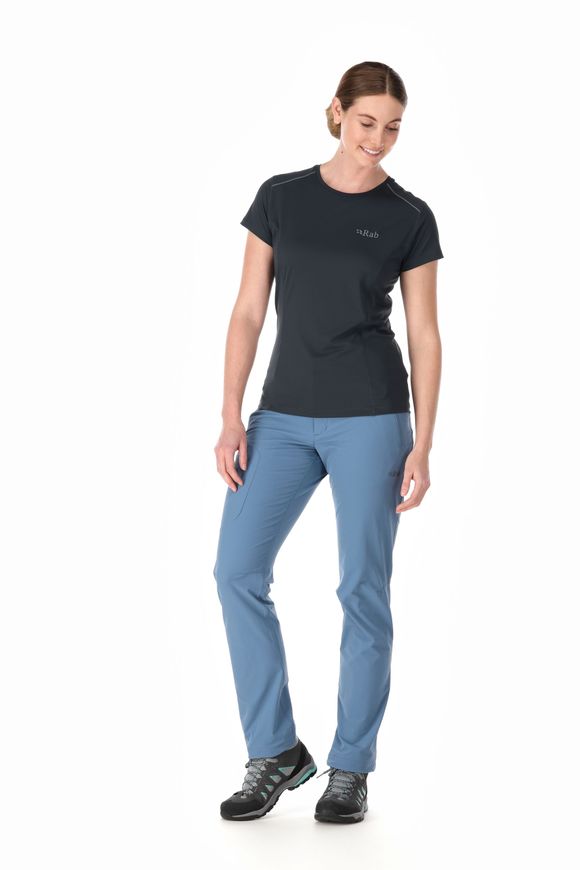 Штани жіночі Rab Incline Pants Wmns, BERING SEA, 8, Regular (5059913023816)