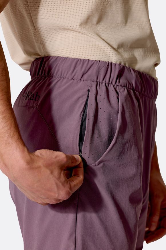 Шорти чоловічі Rab Momentum Tech Shorts, Black Beluga, 30, 7" (RB QFW-46-BEL-30-07)
