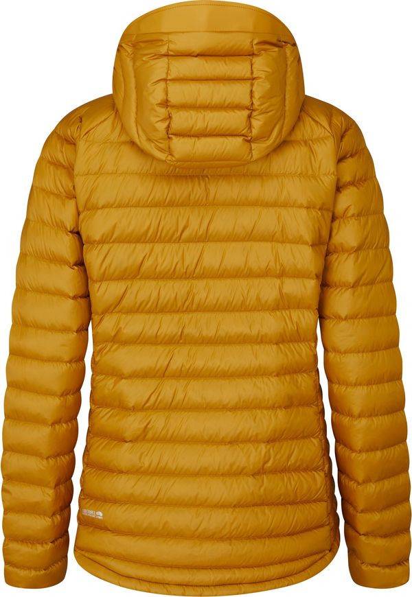 Легкий жіночий пуховик Rab Microlight Alpine Jacket Wmns, DARK BUTTERNUT, 14 (821468981898)