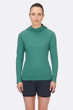 Кофта жіноча Rab Sonic Hoody Wmns, Eucalyptus, 8 (QBL-71-EUC-08)