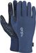 Рукавички жіночі Rab Power Stretch Contact Grip Glove Wmns, Deep Ink, XS (QAH-54-DIK-XSM)