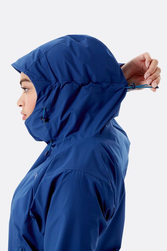 Мембранна куртка жіноча Rab Downpour Eco Jacket Wmns, Marmalade, M (RB QWG-83-12)