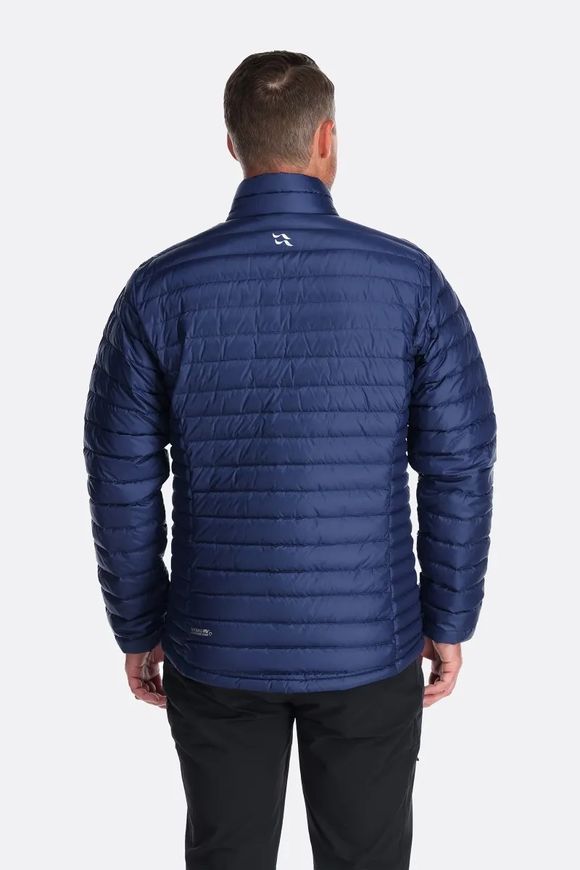 Чоловічий легкий пуховик Rab Microlight Jacket, DEEP INK (MARMALADE), S (5059913008806)