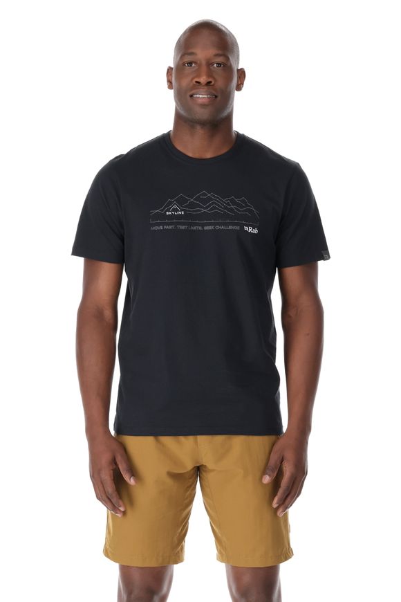 Футболка чоловіча Rab Stance Limits Tee, BELUGA, S (5059913007380)