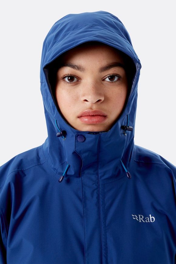 Мембранна куртка жіноча Rab Downpour Eco Jacket Wmns, Marmalade, M (RB QWG-83-12)