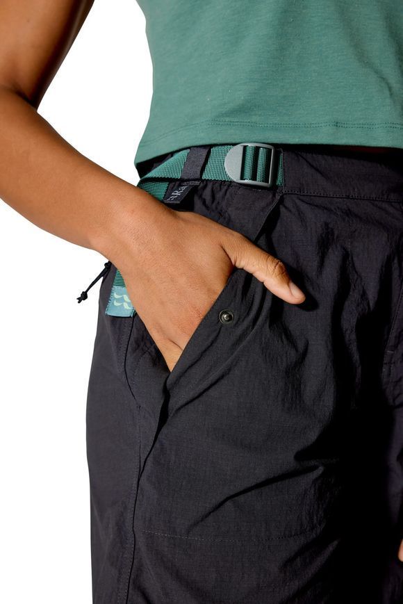 Шорти жіночі Rab Rowtor Shorts Wmns, Anthracite, 08 (QFW-28-ANT-08-RG)