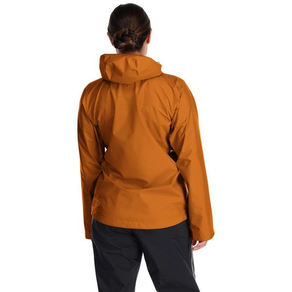 Мембранна куртка жіноча Rab Downpour Eco Jacket Wmns, Marmalade, M (RB QWG-83-12)