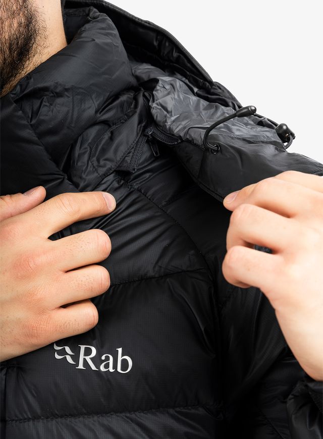 Чоловічий зимовий пуховик Rab Axion Pro Jacket, Black, S (RB QDE-64-S)