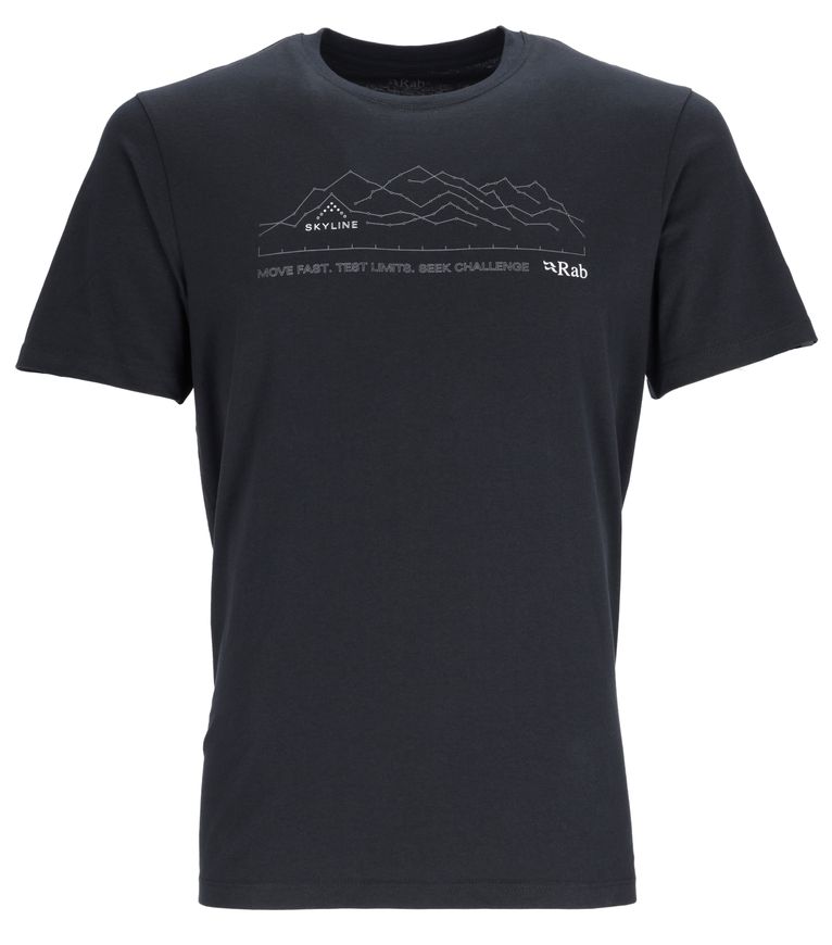 Футболка чоловіча Rab Stance Limits Tee, BELUGA, S (5059913007380)