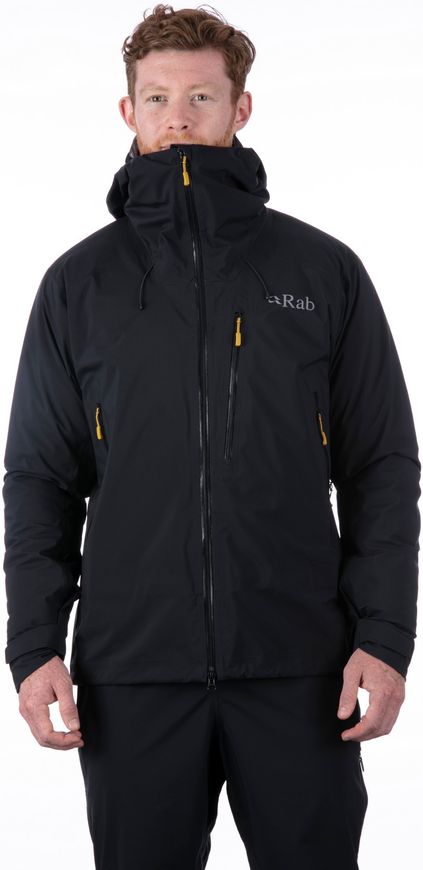 Мембранна куртка чоловіча Rab Firewall Jkt, BLACK, L (821468890282)