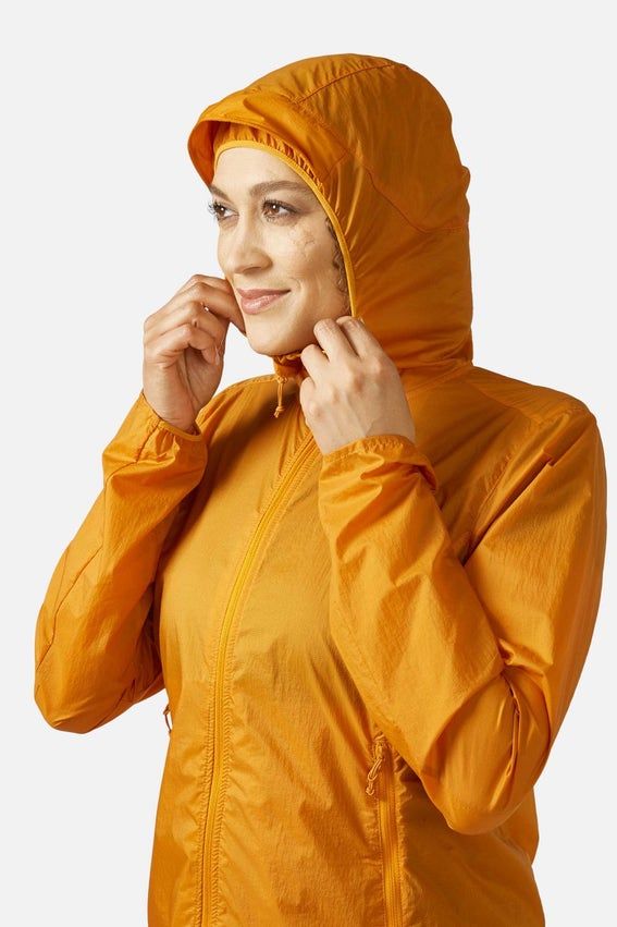 Вітровка жіноча Rab Vital Hoody Wmns, Graphene, 6 (QWS-50-GRH-06)