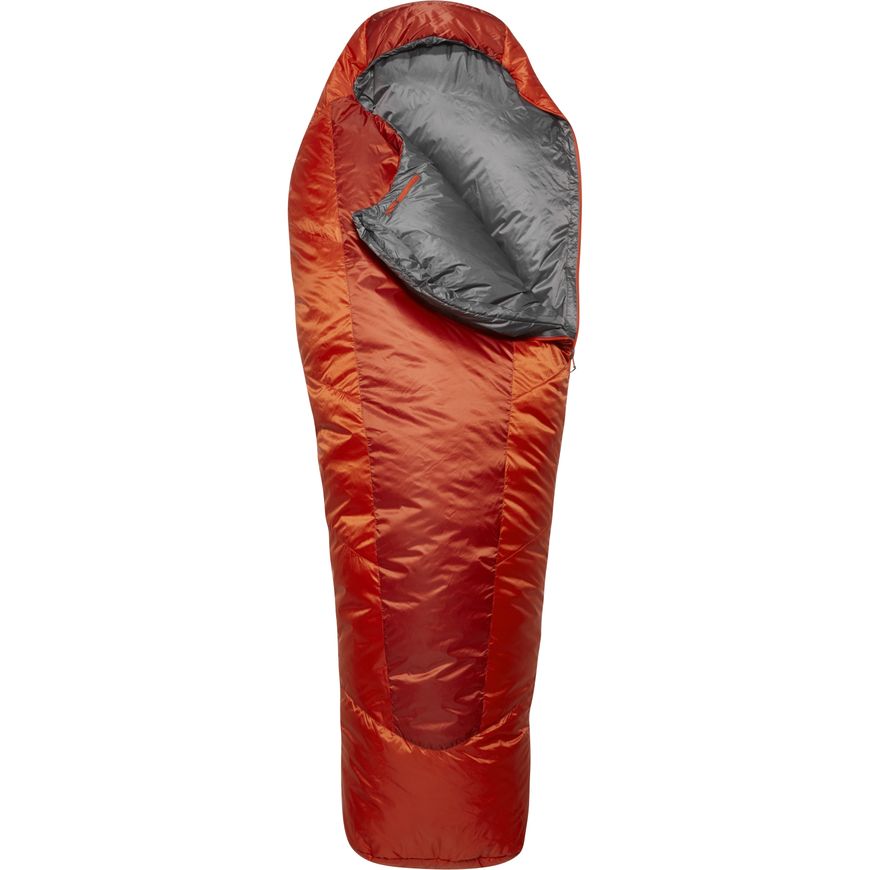 Спальний мішок Rab Solar Eco 1 Long, (9/5°C), 200 см - Left Zip, RED CLAY (5059913033037)