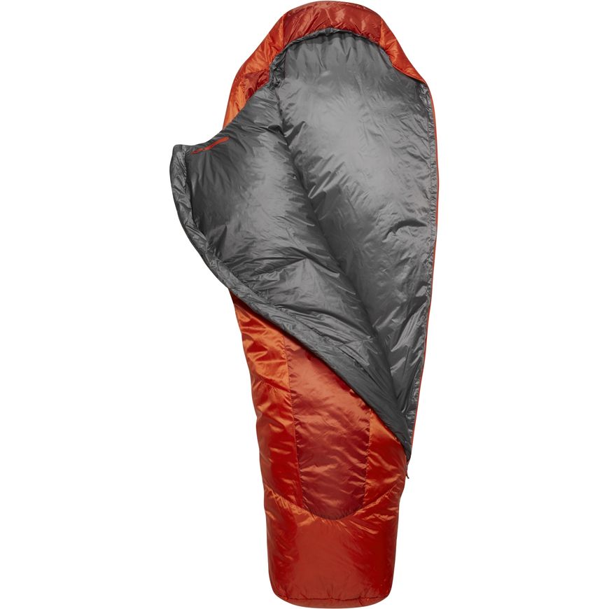 Спальний мішок Rab Solar Eco 1 Long, (9/5°C), 200 см - Left Zip, RED CLAY (5059913033037)