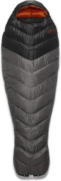 Спальний мішок Rab Neutrino Pro 300 Regular, (-4°C), 185 см - Left Zip, Granite (QSM-82-GRA-REG-LZ)