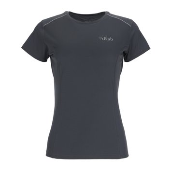 Футболка жіноча Rab Force Tee Wmns, Beluga, M (RB QBL-06-B-12)