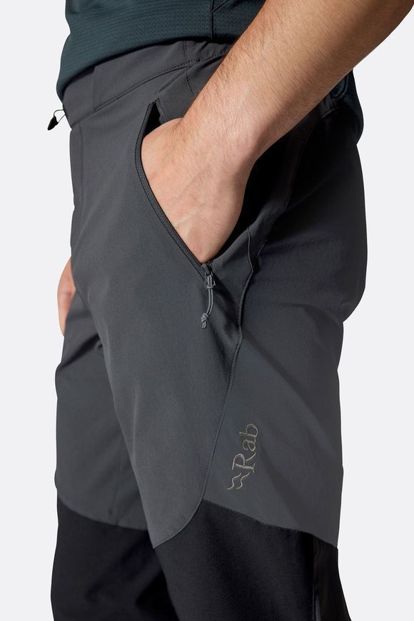 Штани чоловічі Rab Torque Pants, Black, Regular, 32 (RB QFW-22-BLK-32-RG)