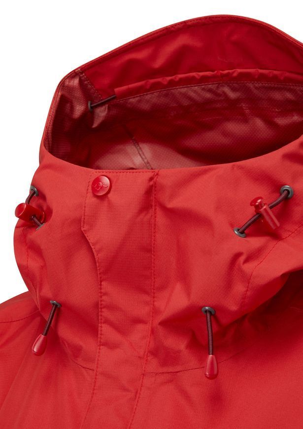 Мембранна куртка жіноча Rab Downpour Eco Jacket Wmns, Ascent Red, 14 L (RB QWG-83-AS-14)