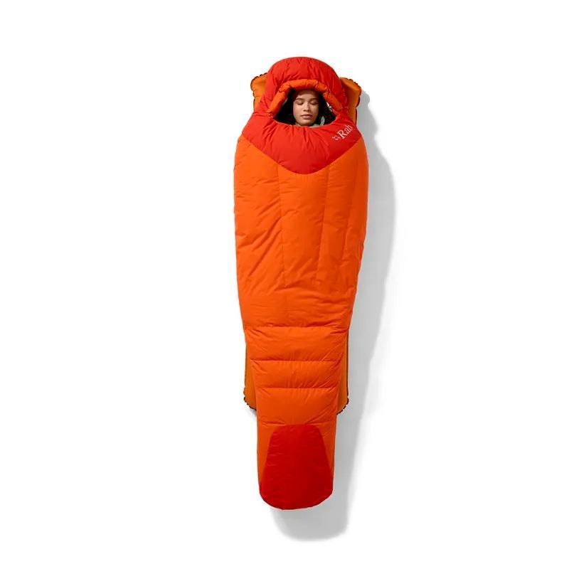 Спальний мішок Rab Andes Windstopper Regular, -30C/-22F, Left Zip, Atomic (RB QSM-97-ATO-REG-LZ)