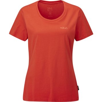 Футболка жіноча Rab Stance Cinder Tee Wmns, RED GRAPEFRUIT, 10 (5059913052960)