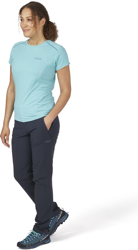 Штани жіночі Rab Incline Pants Wmns, Beluga, 8, Short (RB QFV-02-B-8)