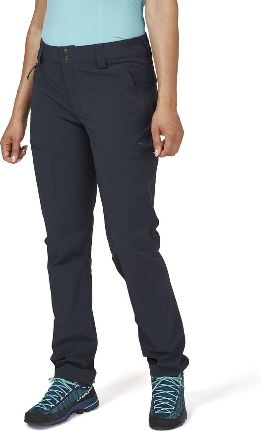 Штани жіночі Rab Incline Pants Wmns, Beluga, 8, Short (RB QFV-02-B-8)