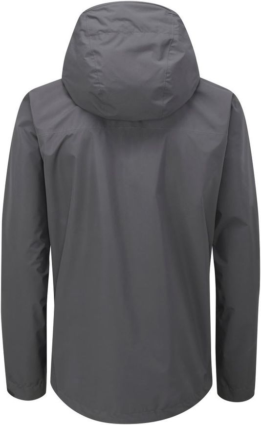 Мембранна куртка чоловіча Rab Downpour Eco Jacket, Graphene, L (RB QWG-82-GL)