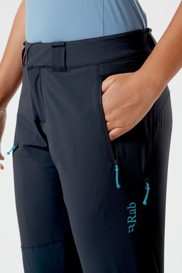 Штани жіночі Rab Wmns Torque VR Pants, Beluga, 12 (QVR-76-BE-12)