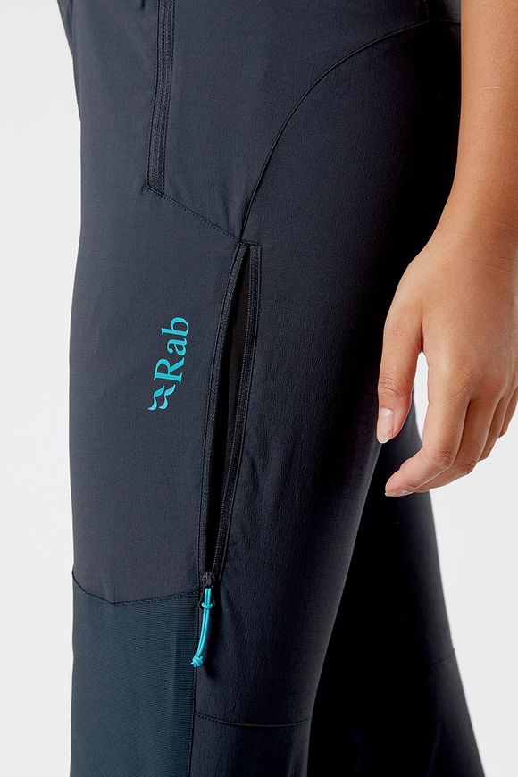 Штани жіночі Rab Wmns Torque VR Pants, Beluga, 12 (QVR-76-BE-12)