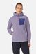 Жіноча флісова кофта Rab Tecton Hoody Wmns, Purple Sage, 8 (QFG-02-PSG-08)