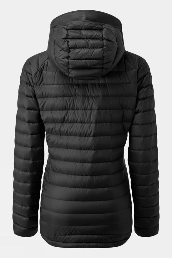 Жіночий легкий пуховик Rab Microlight Alpine Jacket Wmns, Black, 8 (RB QDB-13-B-8)