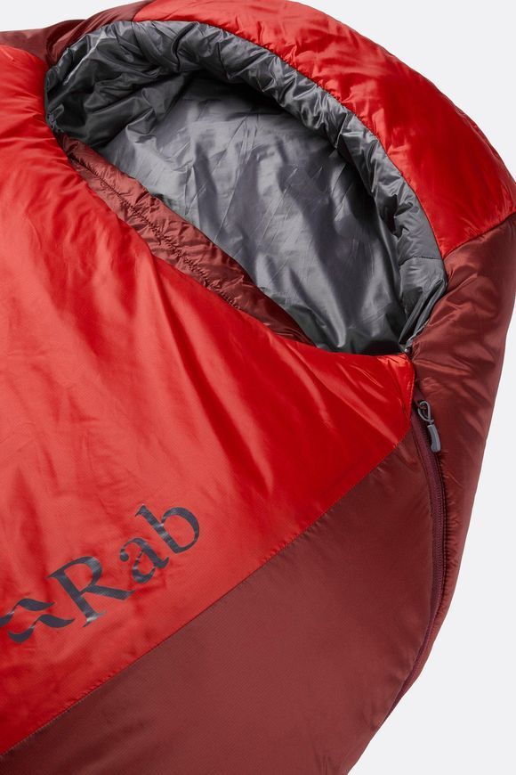 Спальний мішок Rab Solar Eco 3 Wmns, (-8&deg;C), 170 см - Left Zip, Ascent Red (QSS-09-ASR-REG-LZ)