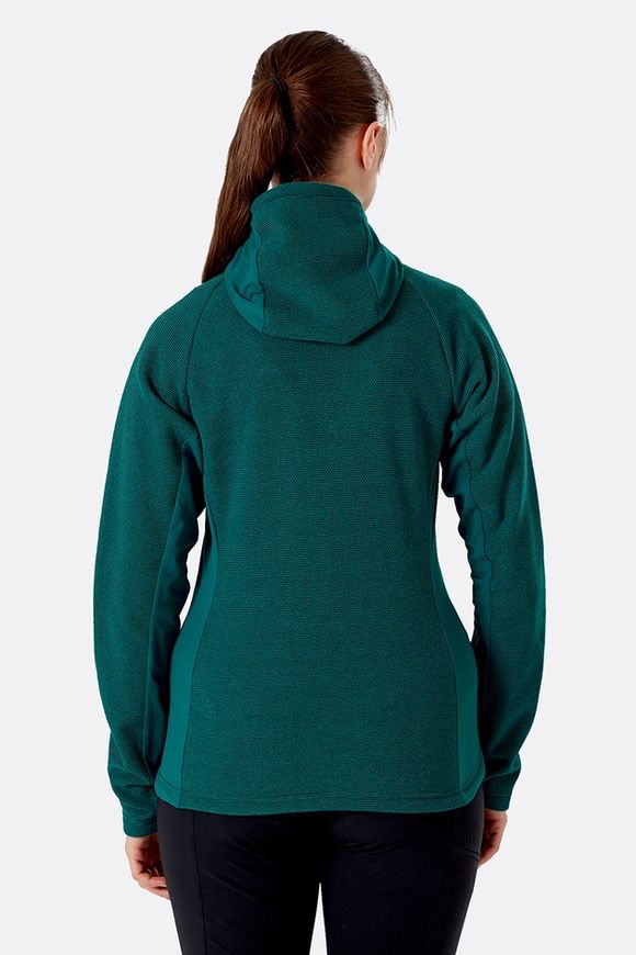 Кофта жіноча Rab Capacitor Hoody Wmns, ATLANTIS, 12 (821468930865)